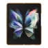 Samsung Galaxy Z Fold3 5G Leather Cover, gyári bőr tok, barna, EF-VF926
