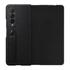 Samsung Galaxy Z Fold3 5G Leather Flip Cover, gyári bőr flip tok, fekete, EF-FF926