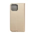 Magnet Apple iPhone 13 Pro Max mágneses flip tok, arany