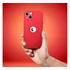 Forcell Soft Apple iPhone 13 Pro Max szilikon tok, piros
