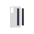 Samsung Galaxy S21 FE Clear Strap Cover, gyári tok, szürke, EF-XG990CB