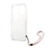 Guess TPU Marble Stripe Apple iPhone 13 Pro Max hátlap tok, rózsaszín