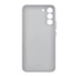 Samsung Galaxy S22+ Leather Cover, gyári bőr tok, szürke, EF-VS906LJ