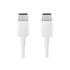 Samsung EP-DX310JW USB-C / USB-C töltő- és adatkábel, 1.8m, 3A, fehér