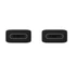 Samsung EP-DX510JB USB-C / USB-C töltő- és adatkábel, 1.8m, 5A, fekete