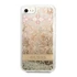 Guess Liquid Glitter Paisley Apple iPhone SE 2022/2020/8/7 hátlap tok, arany