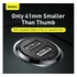 Baseus Grain Pro hálózati gyorstöltő adapter 2xUSB, 24W, fekete