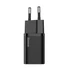 Baseus Super-Si hálózati gyorstöltő adapter USB-C, 20W, fekete
