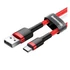 Baseus Cafule USB-C gyorstöltő töltő- és adatkábel, 1m, piros