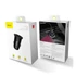 Baseus Circular autós szivargyújtó gyorstöltő, 2xUSB, 30W, fekete