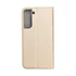 Magnet Samsung Galaxy S22+ mágneses flip tok, arany