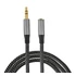 4smarts MatchCord audió kábel, 3,5 mm jack - 3,5 mm jack, apa/anya, 1m