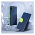 Fancy Samsung Galaxy M23 flip tok, kék-lime