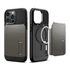 Spigen Slim Armor Mag Apple iPhone 14 Pro Max tok, Gunmetal, szürke MagSafe, szürke