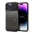 Spigen Slim Armor Apple iPhone 14 Pro Max tok, Black, fekete