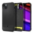 Spigen Rugged Armor Mag Apple iPhone 14 tok, Matte Black Magsafe, fekete