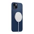 Spigen Silicone Fit Mag Apple iPhone 14 Plus tok, Navy Blue MagSafe, kék