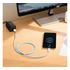 Baseus Dynamic USB / USB-C gyorstöltő töltő- és adatkábel, 100W, 1m, kék