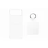 Samsung Galaxy Z Flip4 Clear Cover with Ring, gyári tok gyűrűvel, átlátszó, EF-OF721CT