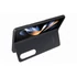 Samsung Galaxy Z Fold4 Slim Standing Cover, gyári szilikon tok, fekete, EF-MF936CB