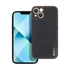 Forcell Leather műbőr hátlap tok, Apple iPhone 14, fekete