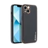 Forcell Leather műbőr hátlap tok, Apple iPhone 14, fekete