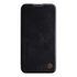Nillkin Qin Pro Apple iPhone 14 Pro bőr  flip tok, fekete