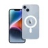 Magsafe szilikon tok Apple iPhone 14 Plus, átlátszó