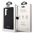 Karl Lagerfeld Saffiano Mono Samsung Galaxy S23+, szilikon tok, fekete