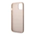Guess 4G Metal Gold Apple iPhone 14 hátlap tok, pink