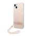 Guess 4G Print Strap Apple iPhone 14 Plus hátlap tok, pink