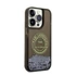Karl Lagerfeld Liquid Glitter RSG Apple iPhone 14 Pro hátlap tok, fekete