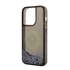 Karl Lagerfeld Liquid Glitter RSG Apple iPhone 14 Pro hátlap tok, fekete