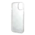 Karl Lagerfeld Liquid Glitter Monogram Apple iPhone 14 Plus hátlap tok, fekete