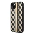 Karl Lagerfeld Monogram Stripe Apple iPhone 14 Plus hátlap tok, barna