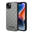 Karl Lagerfeld Saffiano Mono Metal Apple iPhone 14 Plus hátlap tok, szürke