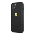Ferrari Off Track Quilted Apple iPhone 13 mini hátlap tok, fekete