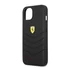 Ferrari Off Track Quilted Apple iPhone 13 mini hátlap tok, fekete