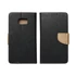 Fancy Samsung Galaxy A54 5G  flip tok, fekete-arany
