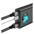Baseus Amblight Power bank / külső akkumulátor, 30000mAh, 4xUSB, USB-C, 65W, fekete