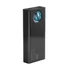 Baseus Amblight Power bank / külső akkumulátor, 30000mAh, 4xUSB, USB-C, 65W, fekete