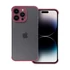 Mini bumper szilikon tok, Apple iPhone 12 Pro Max, cseresznye