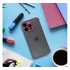 Mini bumper szilikon tok, Apple iPhone 12 Pro Max, cseresznye