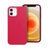 Frame Apple iPhone 12/12 Pro közepesen ütésálló tok kameravédő kerettel, magenta