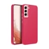 Frame Samsung Galaxy S22 Plus közepesen ütésálló tok kameravédő kerettel, magenta