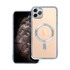 Electro Mag Apple iPhone 11 Pro Max MagSafe szilikon tok kameravédő-lencsével, kék