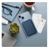 Magsafe kártyatartó eco bőr Apple iPhone, kék