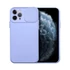 Slide Apple iPhone 11 Pro, kameravédős szilikon tok, levendula