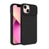 Slide Apple iPhone 11 Pro Max, kameravédős szilikon tok, fekete