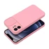 Slide Apple iPhone 12, kameravédős szilikon tok, rózsaszín